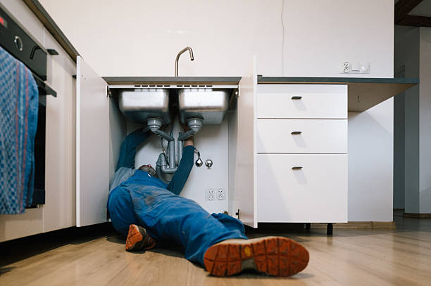 Professional Drain Cleaning technician working in Stanfield, NC